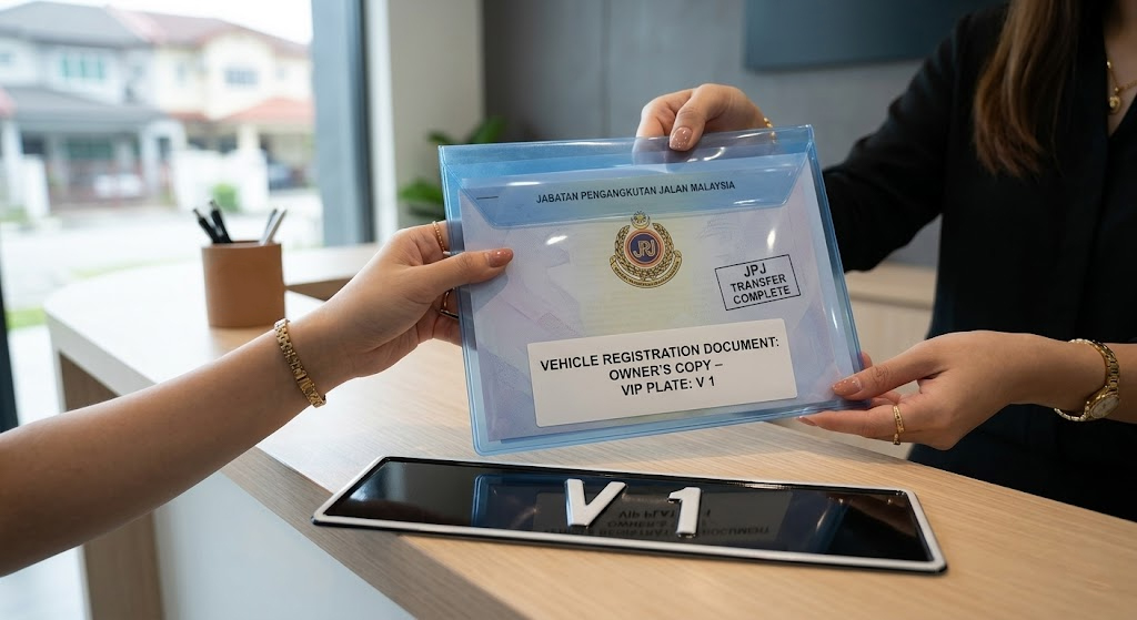 VIP Plate Malaysia JPJ Transfer and Registration Process