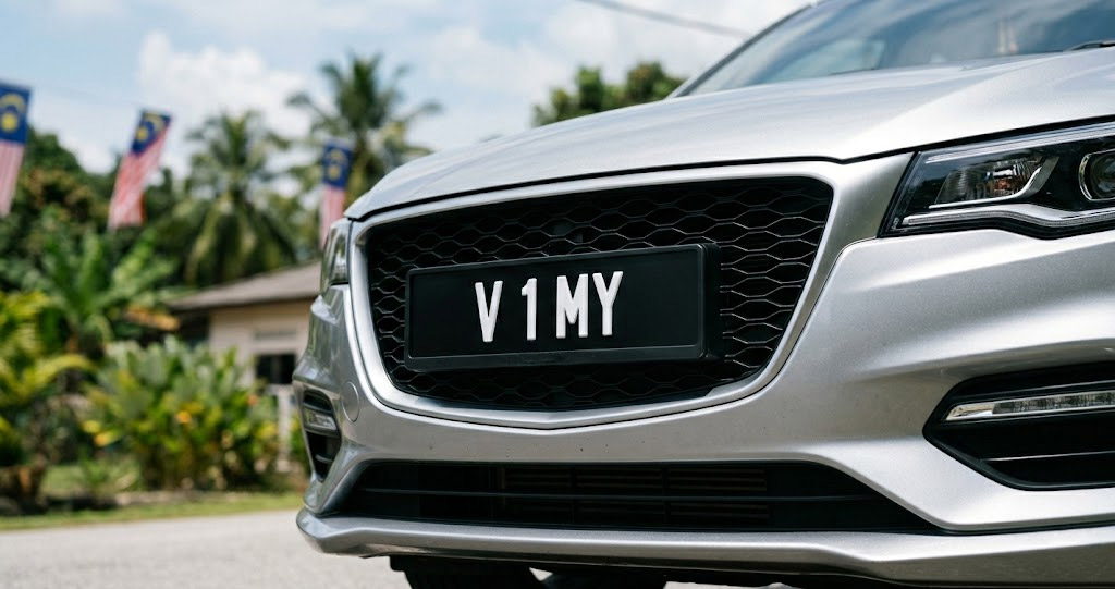 V-MY number plate Malaysia Visit Malaysia 2026