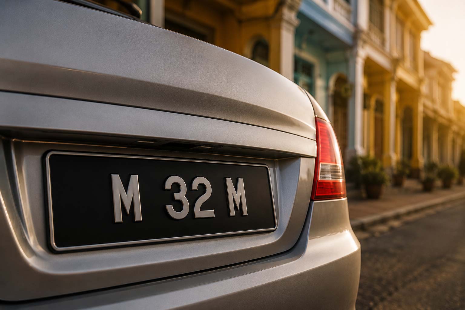 Melaka M plate