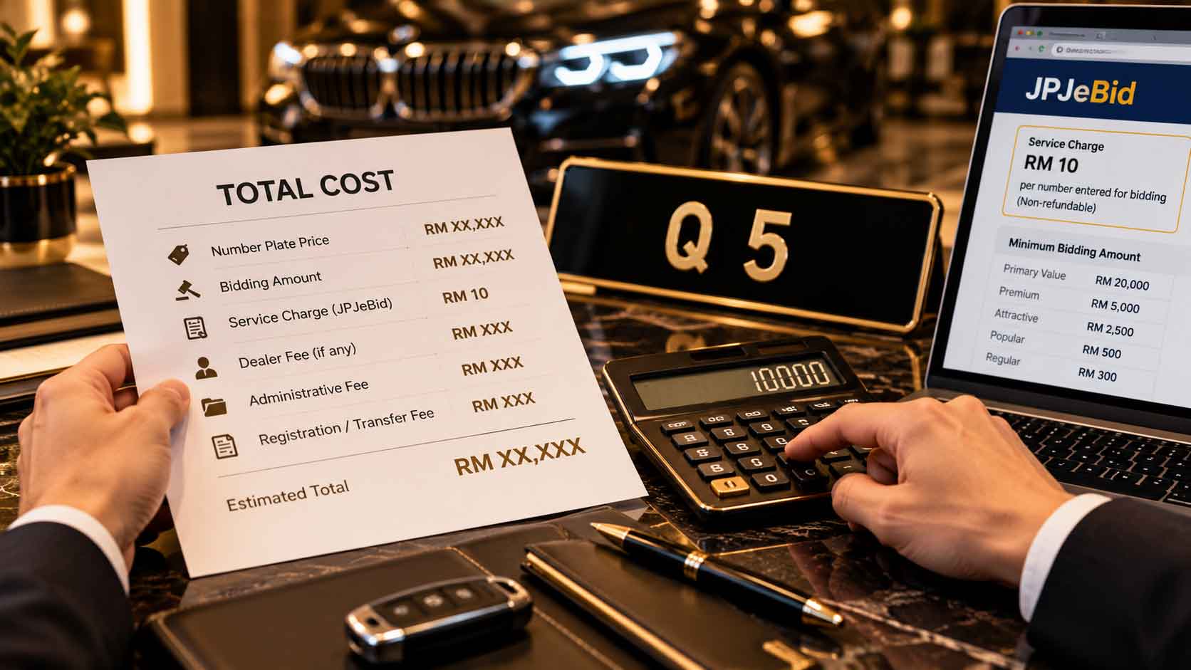 how to buy a VIP number plate safely in Malaysia