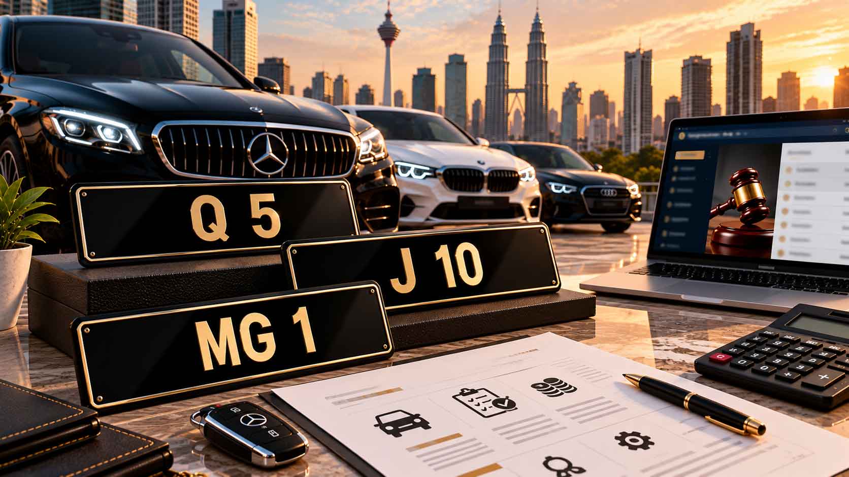 VIP number plate cost Malaysia